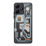 Retro Futuristic Poco M6 Pro 5G Glass Back Cover Online