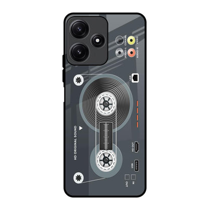 Retro Recorder Poco M6 Pro 5G Glass Back Cover Online