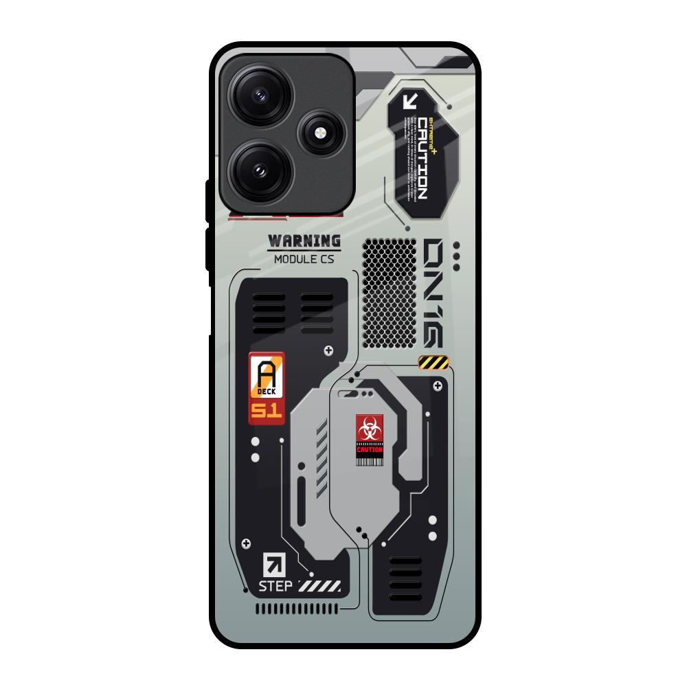 Techno Vibes Poco M6 Pro 5G Glass Back Cover Online