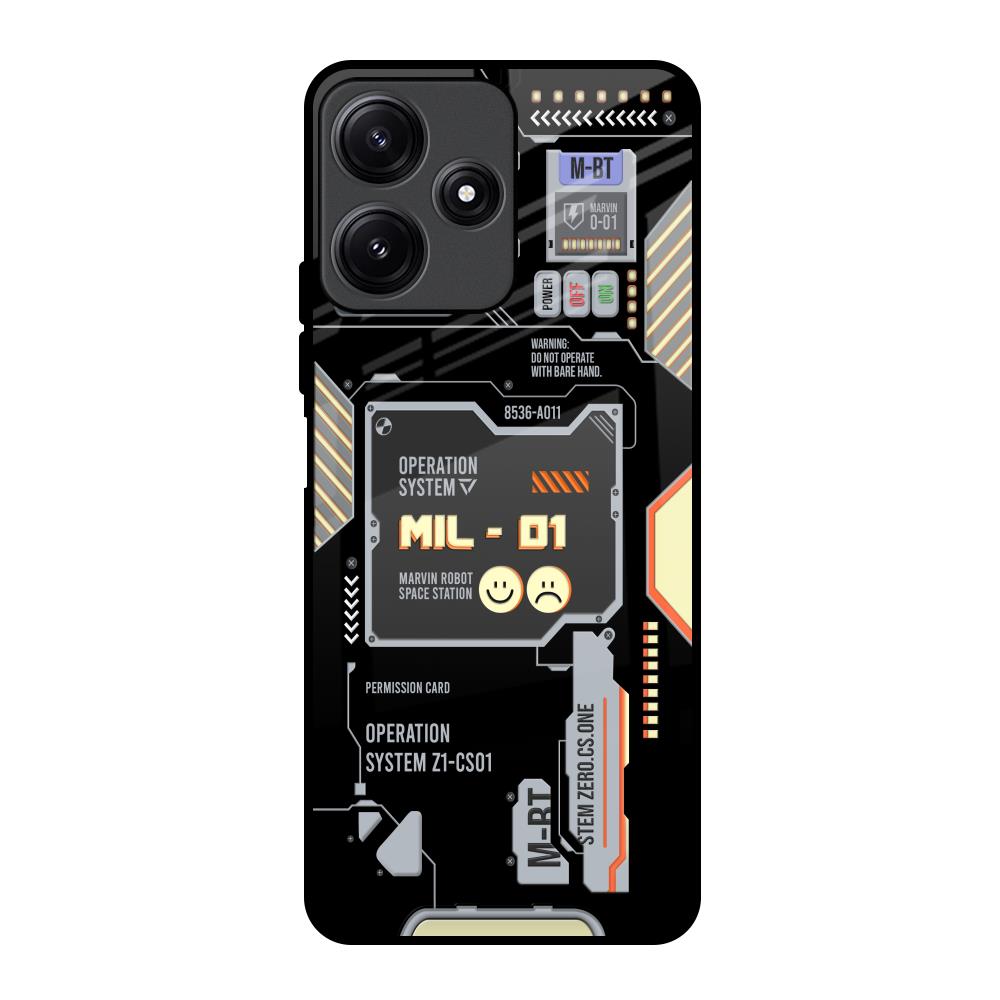 Exposed Parts Poco M6 Pro 5G Glass Back Cover Online
