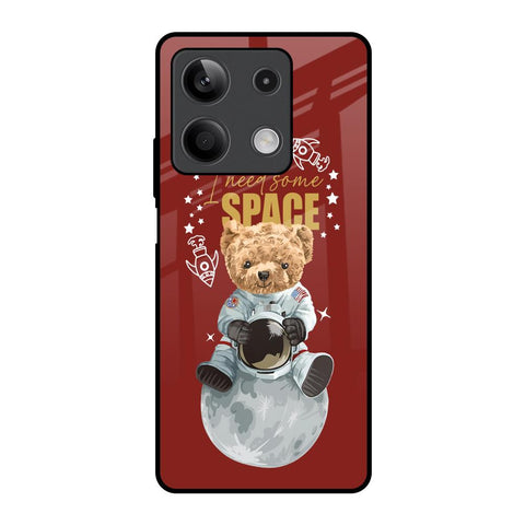 Astronaut Bear Redmi Note 13 5G Glass Back Cover Online
