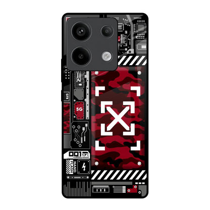 Technology Art Redmi Note 13 Pro 5G Glass Back Cover Online