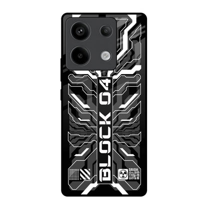 Monochrome Magic Redmi Note 13 Pro 5G Glass Back Cover Online