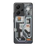 Retro Futuristic Redmi Note 13 Pro Plus 5G Glass Back Cover Online