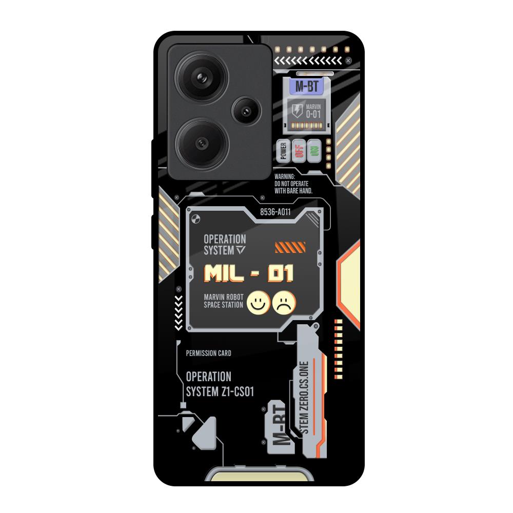 Exposed Parts Redmi Note 13 Pro Plus 5G Glass Back Cover Online