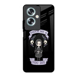 Touch Me & You Die Oppo A79 5G Glass Back Cover Online