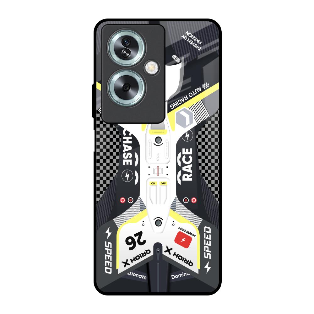 Car Enthusiast Oppo A79 5G Glass Back Cover Online