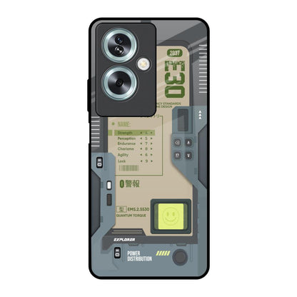 Art Station Oppo A79 5G Glass Back Cover Online