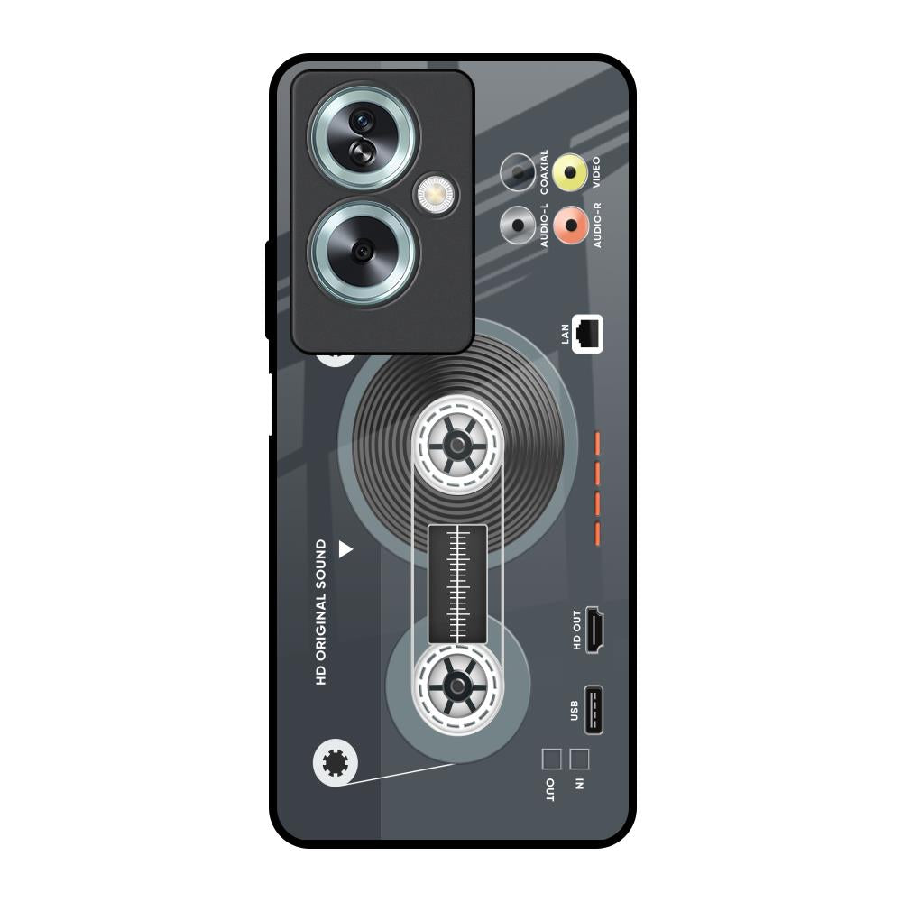 Retro Recorder Oppo A79 5G Glass Back Cover Online