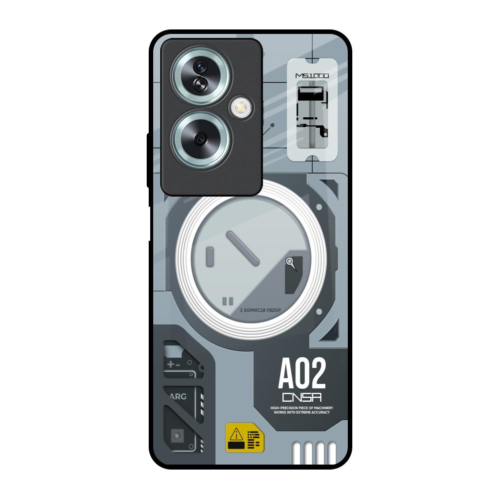 Modern Technology Oppo A79 5G Glass Back Cover Online