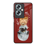 Astronaut Bear Oppo A79 5G Glass Back Cover Online