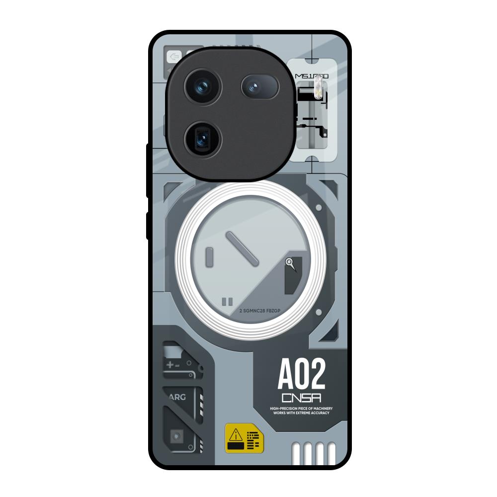 Modern Technology IQOO 12 5G Glass Back Cover Online