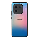 Blue & Pink Ombre IQOO 12 5G Glass Back Cover Online