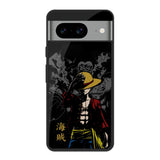 Dark Luffy Google Pixel 8 Glass Cases & Covers Online