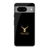 Black Gold Deer Google Pixel 8 Glass Cases & Covers Online
