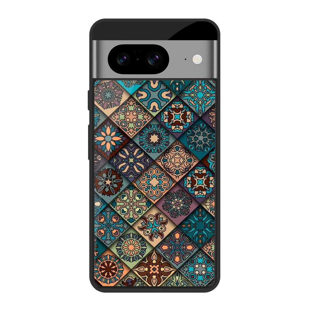 Retro Art Google Pixel 8 Glass Cases & Covers Online