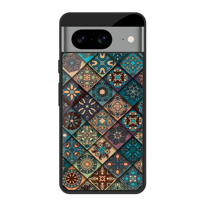 Retro Art Google Pixel 8 Glass Cases & Covers Online