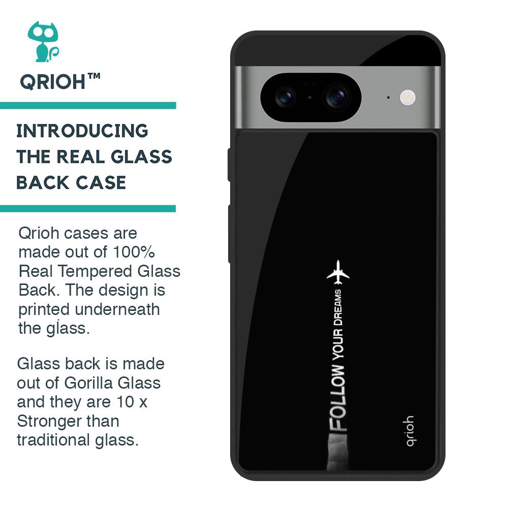 Follow Your Dreams Glass Case for Google Pixel 8