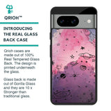 Space Doodles Glass Case for Google Pixel 8