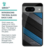 Multicolor Wooden Effect Glass Case for Google Pixel 8