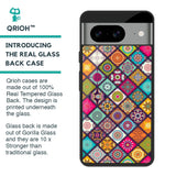 Multicolor Mandala Glass Case for Google Pixel 8