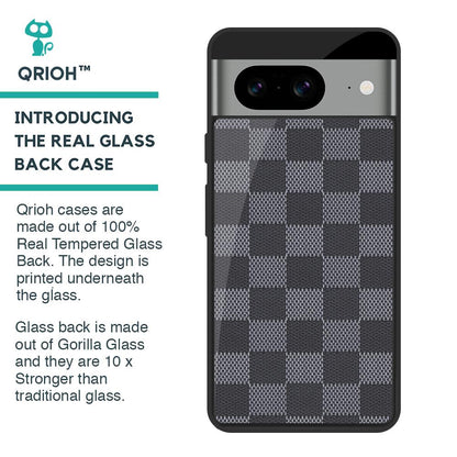 Grey Block Glass Case for Google Pixel 8