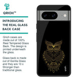 Golden Owl Glass Case for Google Pixel 8
