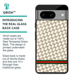 Luxurious Pattern Glass Case for Google Pixel 8