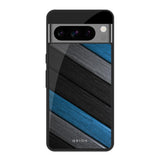 Multicolor Wooden Effect Google Pixel 8 Pro Glass Cases & Covers Online