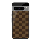 Brown Block Google Pixel 8 Pro Glass Cases & Covers Online