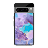 Alcohol ink Marble Google Pixel 8 Pro Glass Cases & Covers Online