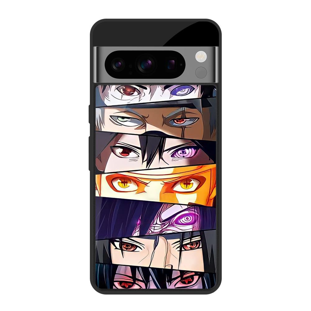 Anime Eyes Google Pixel 8 Pro Glass Cases & Covers Online