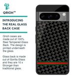 Branded Texture Glass Case for Google Pixel 8 Pro