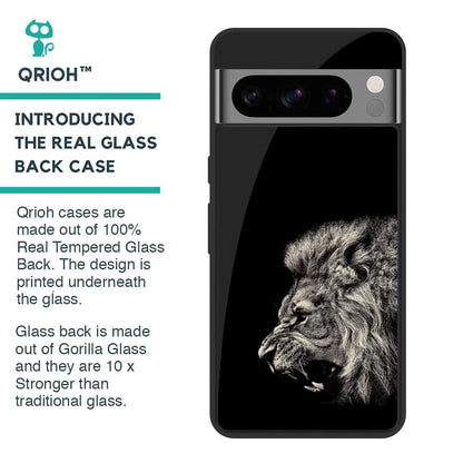 Brave Lion Glass Case for Google Pixel 8 Pro