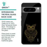 Golden Owl Glass Case for Google Pixel 8 Pro