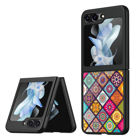 Multicolor Mandala Samsung Galaxy Z Flip5 5G Glass Cases & Covers Online