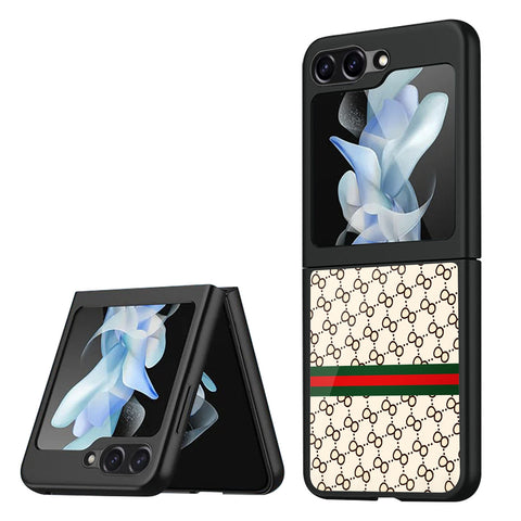 Luxurious Pattern Samsung Galaxy Z Flip5 5G Glass Cases & Covers Online