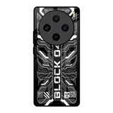 Monochrome Magic Vivo X100 5G Glass Back Cover Online