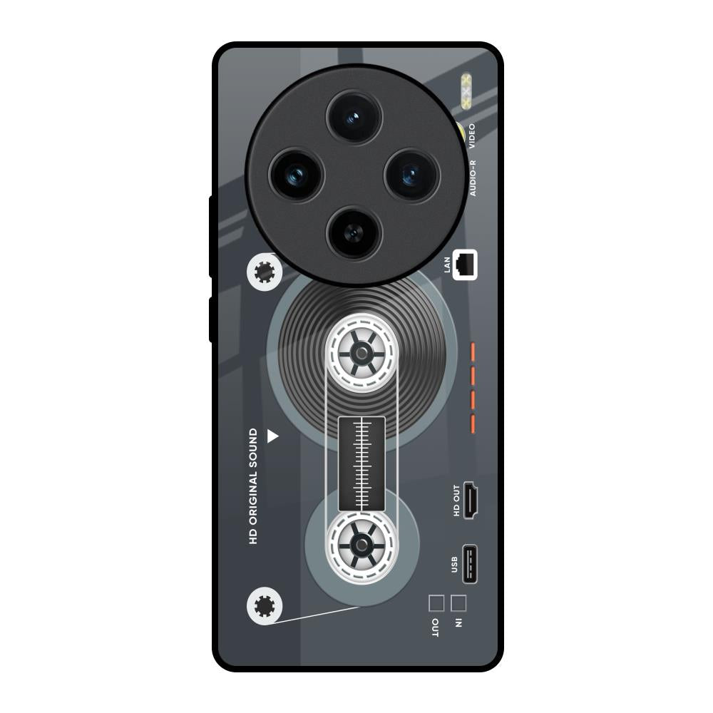 Retro Recorder Vivo X100 5G Glass Back Cover Online