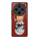 Astronaut Bear Vivo X100 5G Glass Back Cover Online