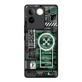 Green Camo Circuit Vivo T2 Pro 5G Glass Back Cover Online