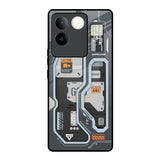Retro Futuristic Vivo T2 Pro 5G Glass Back Cover Online