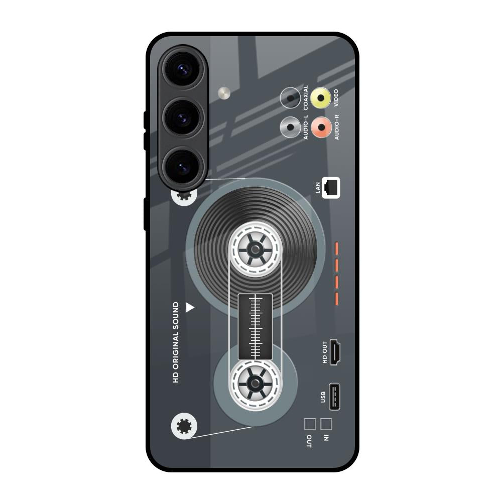 Retro Recorder Samsung Galaxy S24 5G Glass Back Cover Online