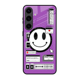 Code with Smile Samsung Galaxy S24 5G Glass Back Cover Online