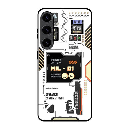 Tech Display Samsung Galaxy S24 5G Glass Back Cover Online