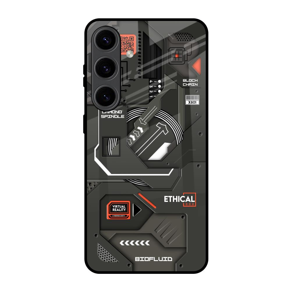 Tech Aesthetics Samsung Galaxy S24 5G Glass Back Cover Online