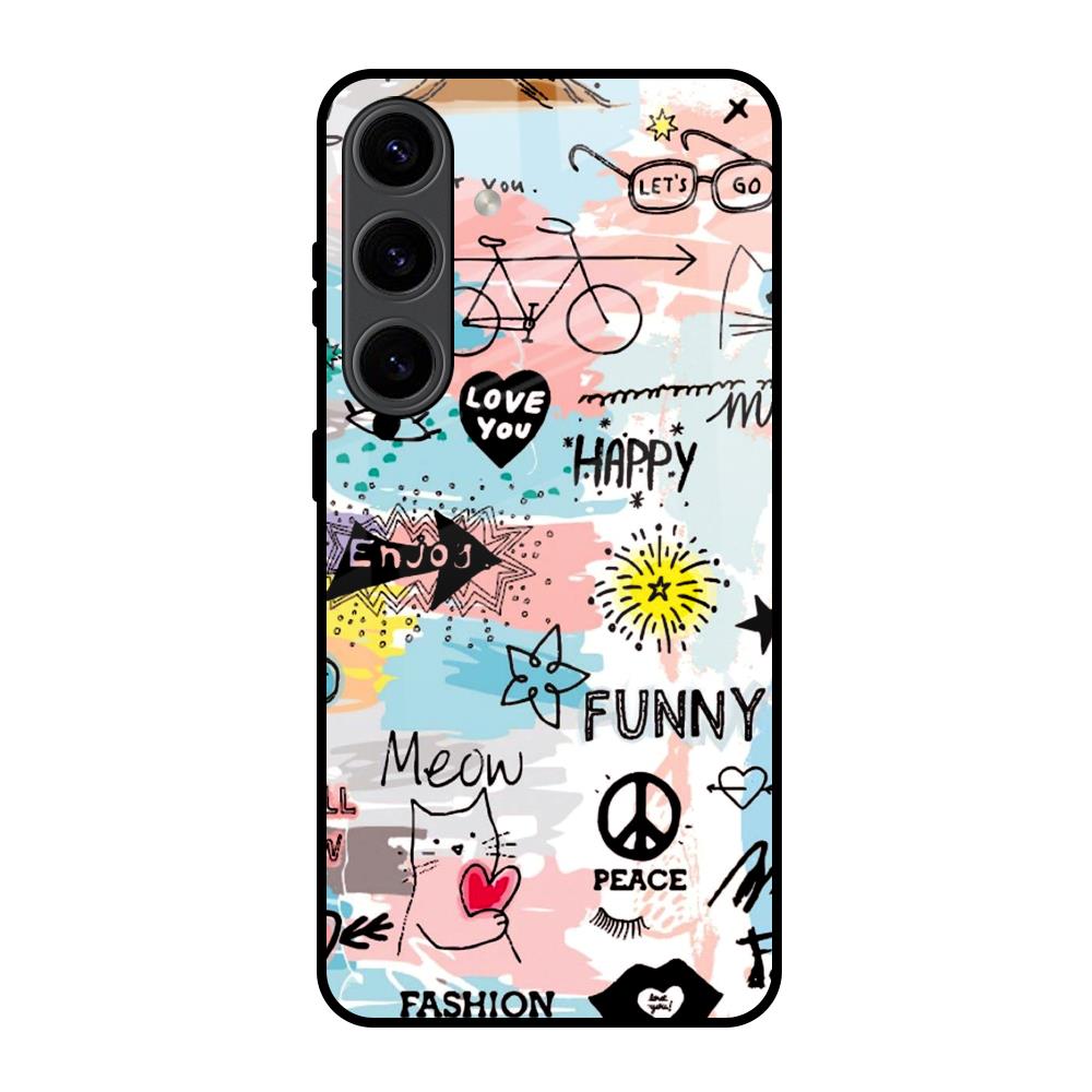 Just For You Samsung Galaxy S24 5G Glass Back Cover Online