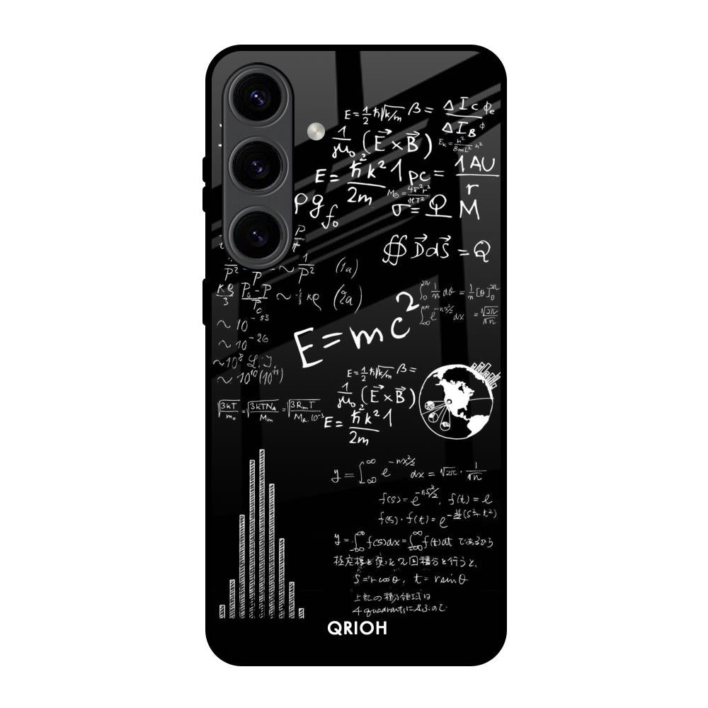 Funny Math Samsung Galaxy S24 5G Glass Back Cover Online