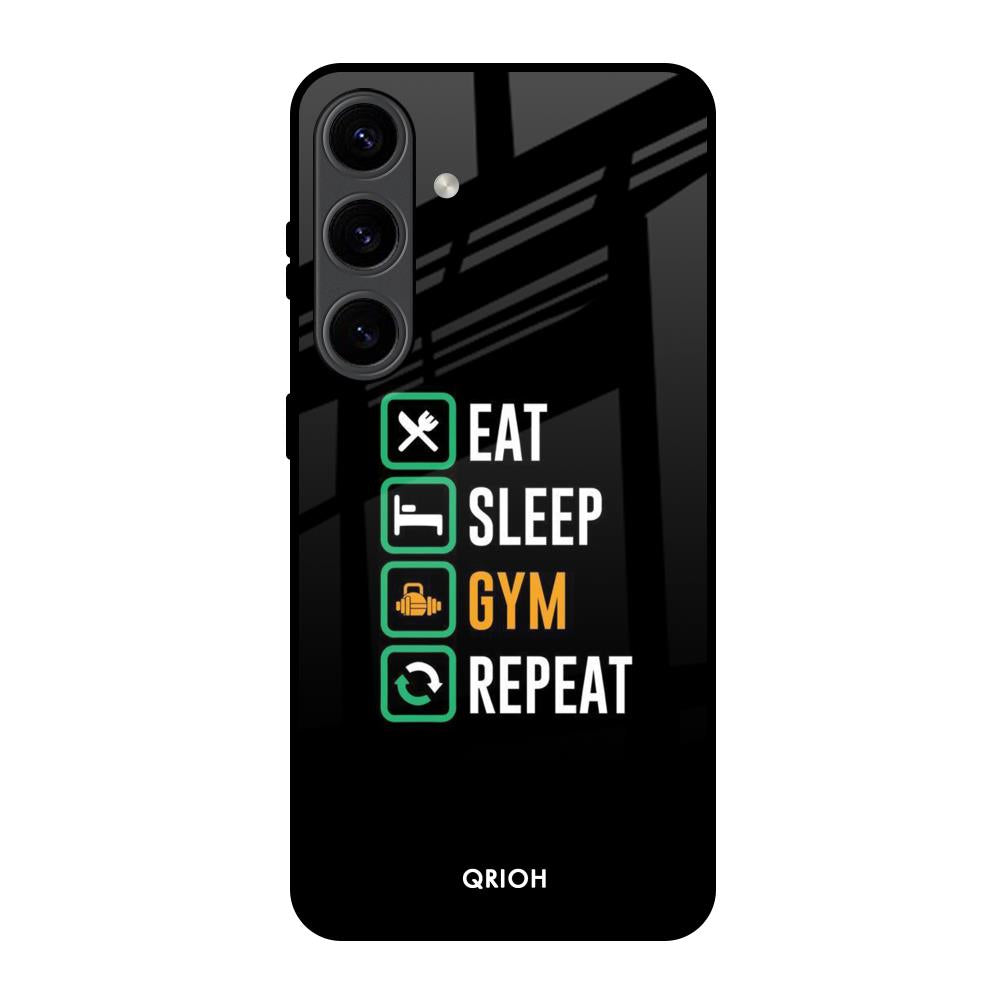 Daily Routine Samsung Galaxy S24 5G Glass Back Cover Online