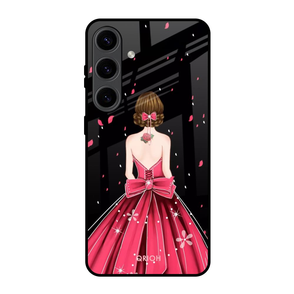 Fashion Princess Samsung Galaxy S24 5G Glass Back Cover Online